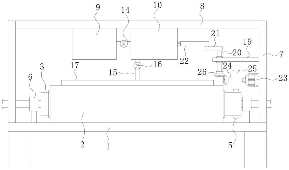 A surface moisture removal device for cable production