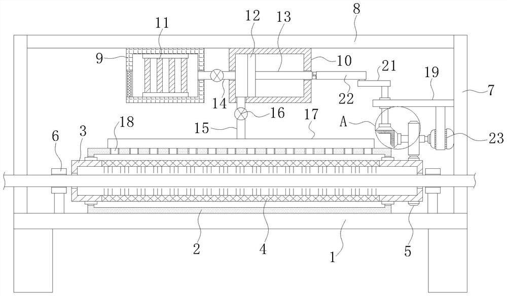 A surface moisture removal device for cable production