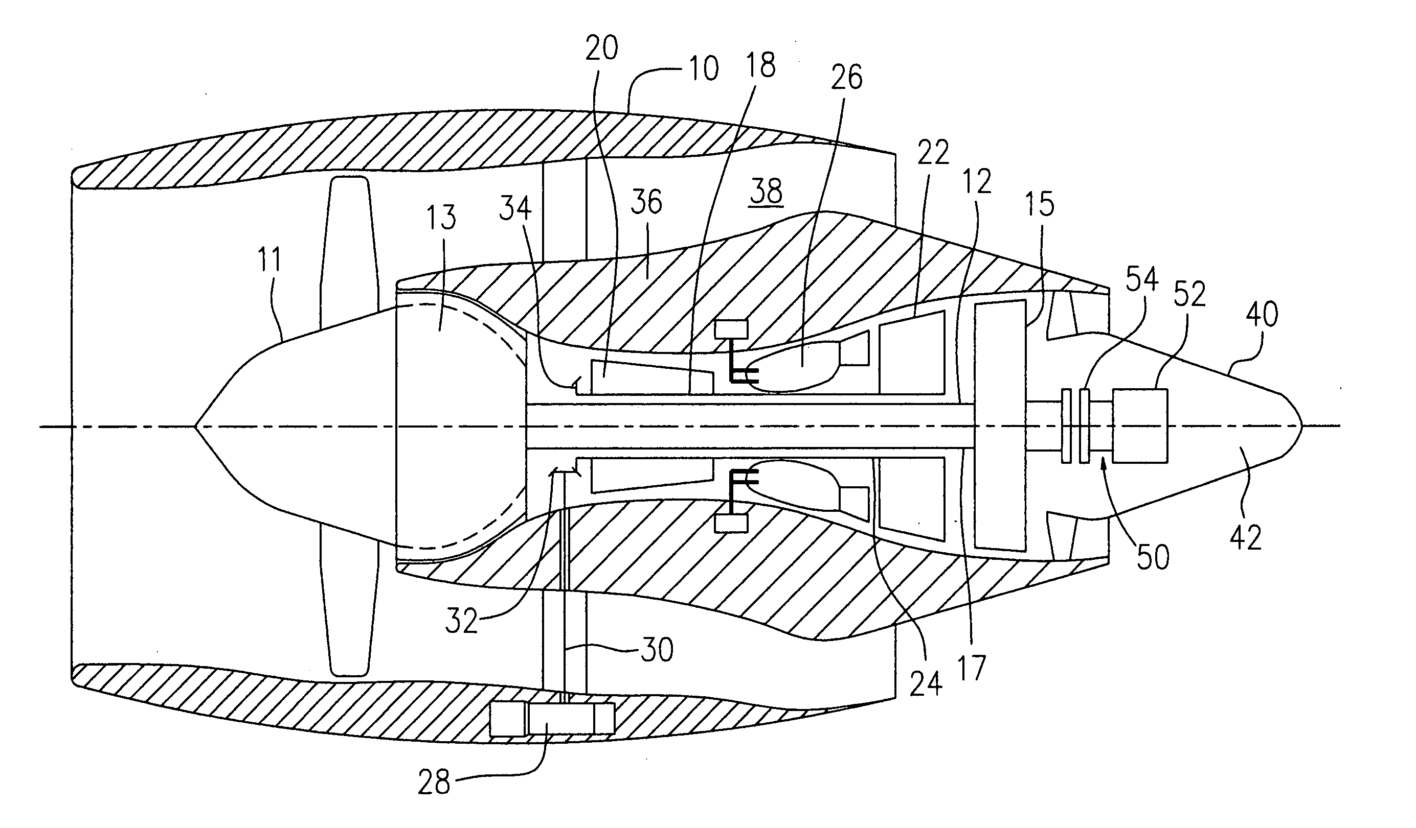 Fan driven emergency generator