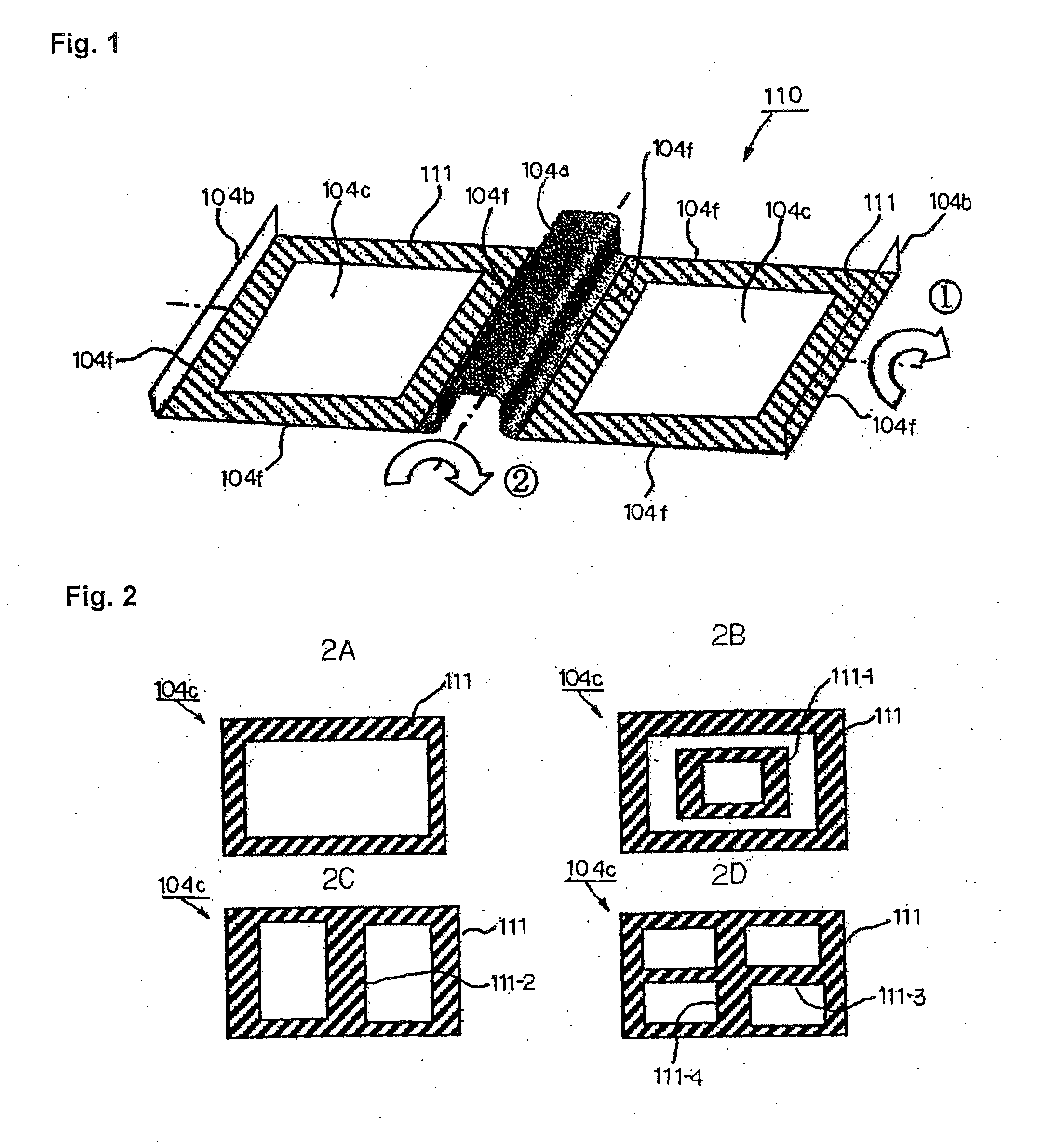 Front floor panel