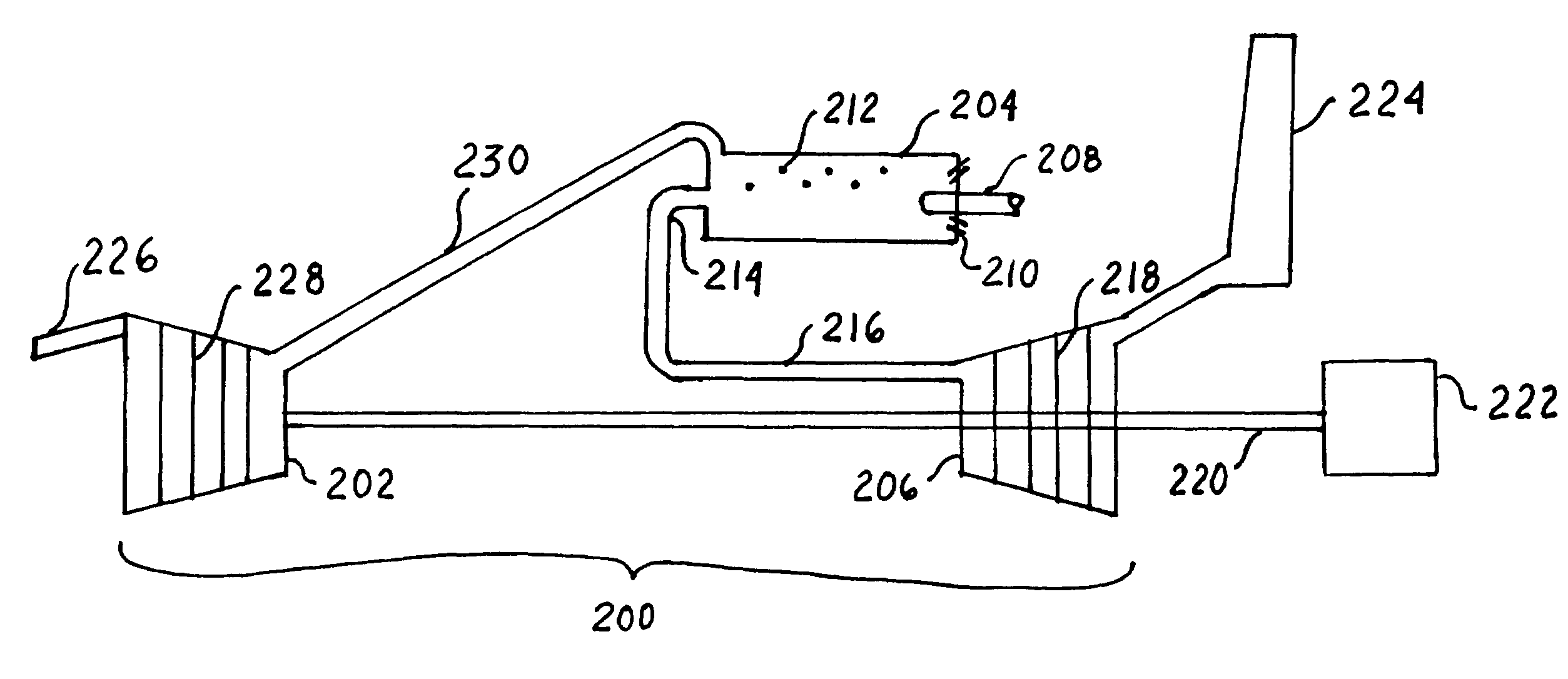 Method and apparatus for the destruction of volatile organic compounds