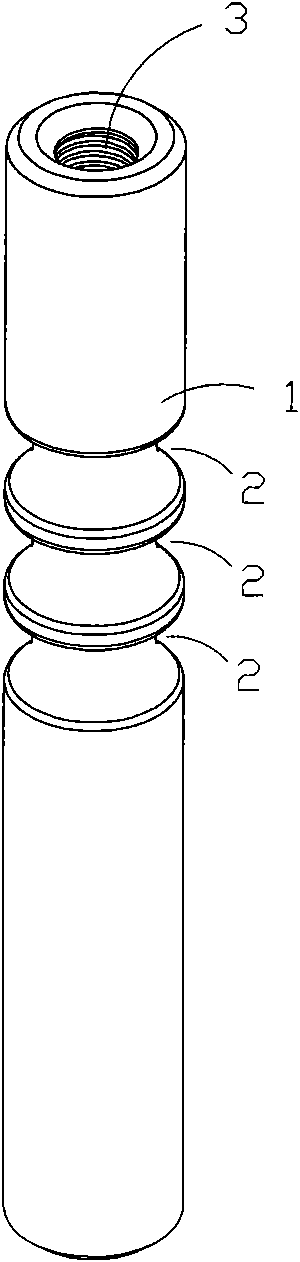 Shifting fork shaft and manufacturing method thereof