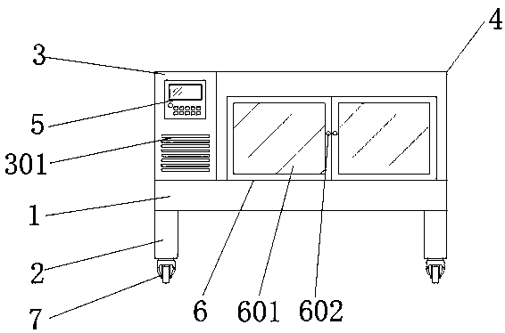 Stator cooling and setting device for machining