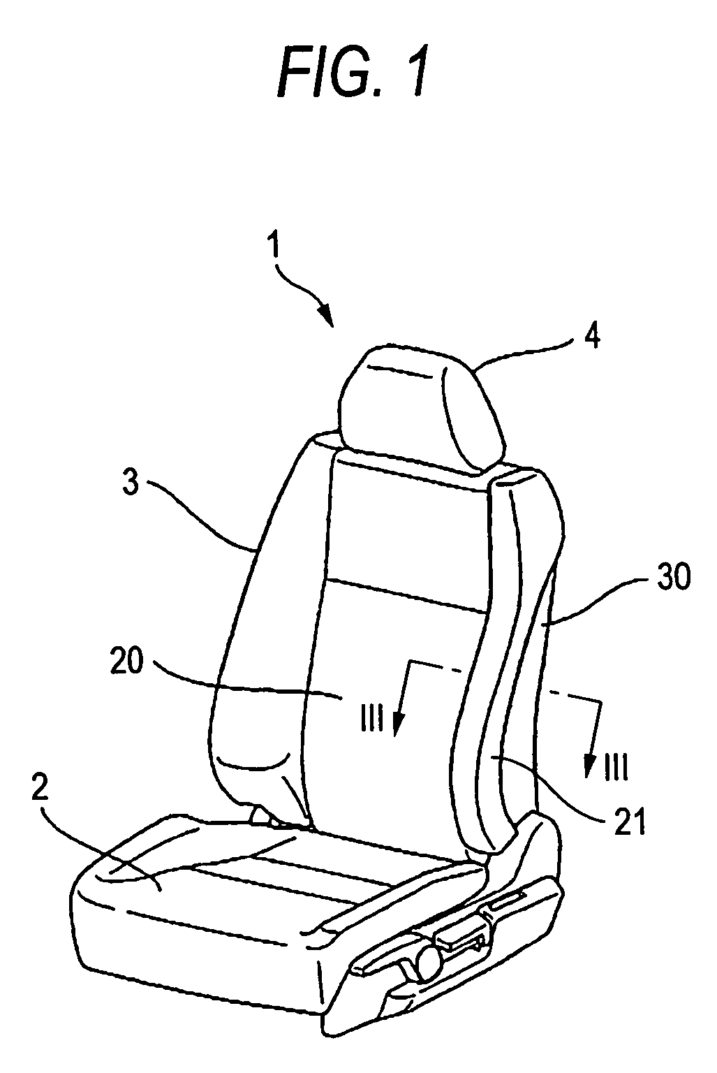 Seat for vehicle use