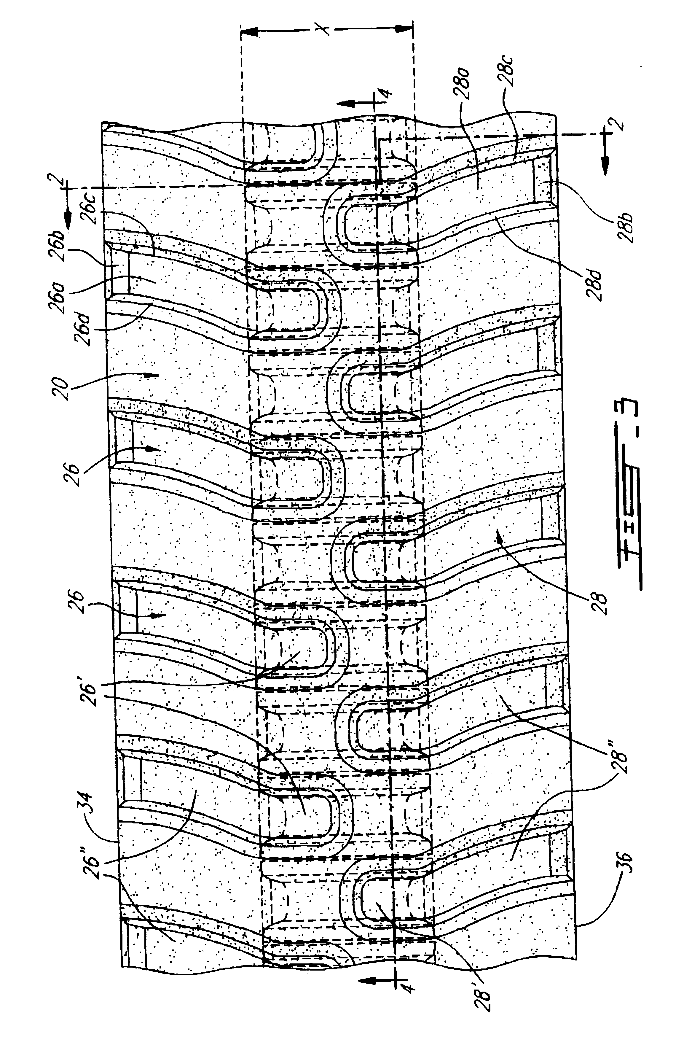 Endless belt for use with heavy duty track vehicles