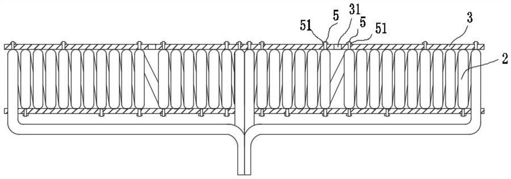 Medium-frequency induction heating furnace body, furnace body manufacturing method and temperature control method