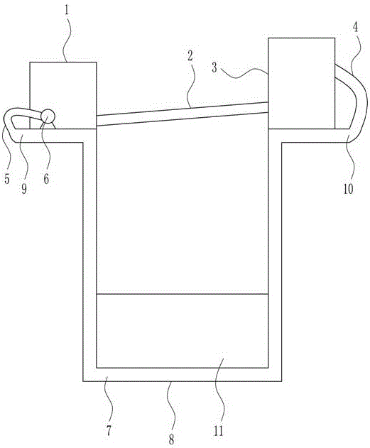 Cooling device for processing paint stripping-free jointing clamps of enameled wires