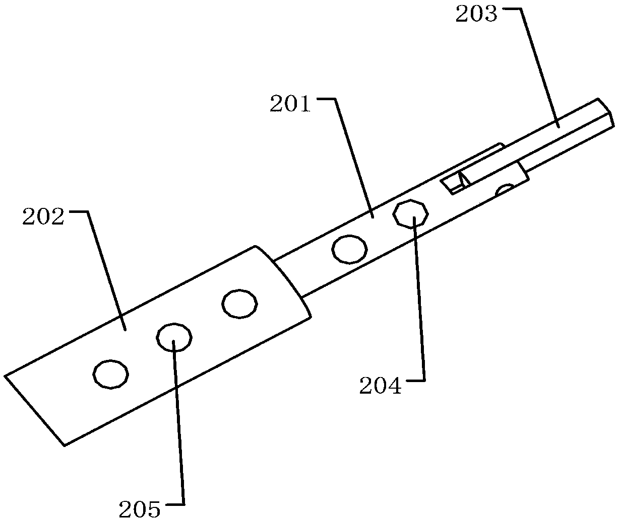 Display device bracket convenient to adjust