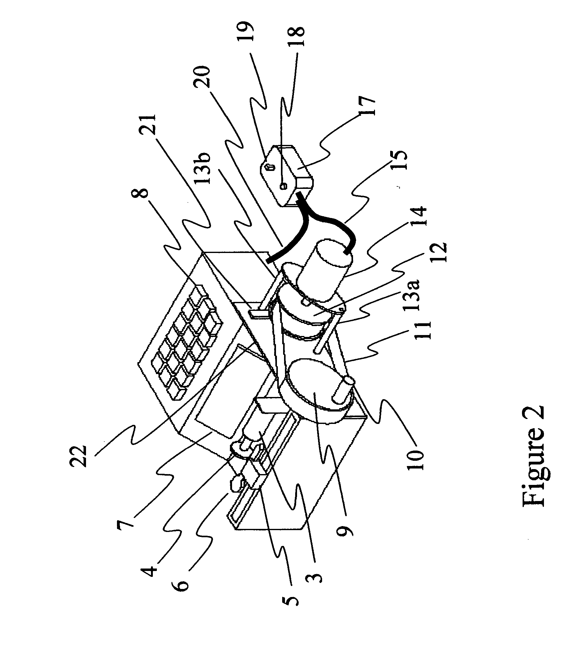 Method and apparatus for converting semiautomatic key cutting machines to automatic operation