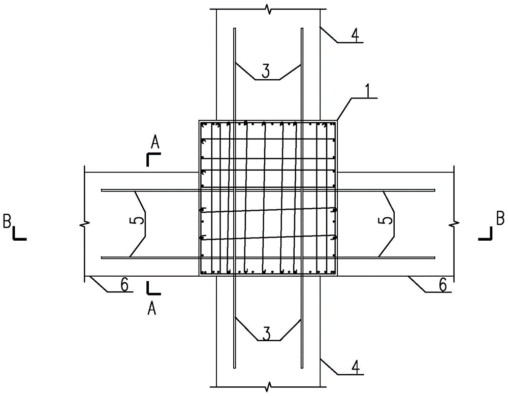 A Double Shear Plate Transfer Beam-Column Joint