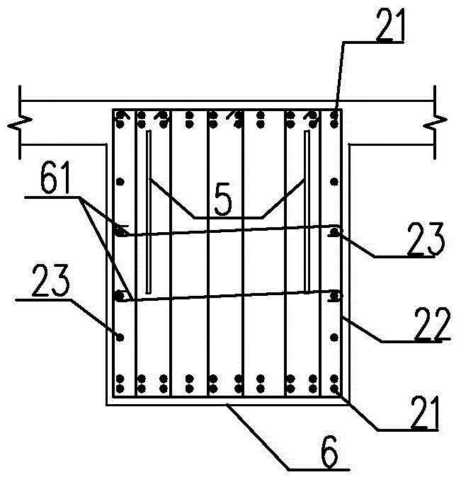 A Double Shear Plate Transfer Beam-Column Joint