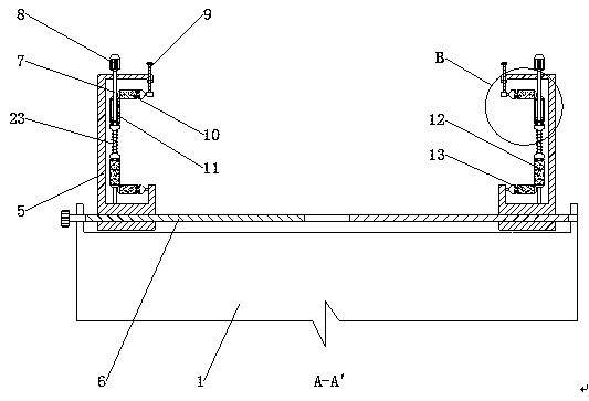 Deburring device for wood board processing