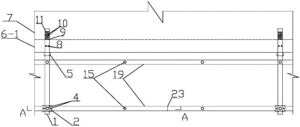 Design and construction technology of self-stabilized section steel suspended scaffold