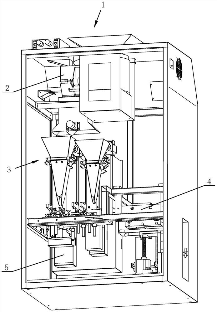 Automatic tea leaf subpackaging and packaging machine