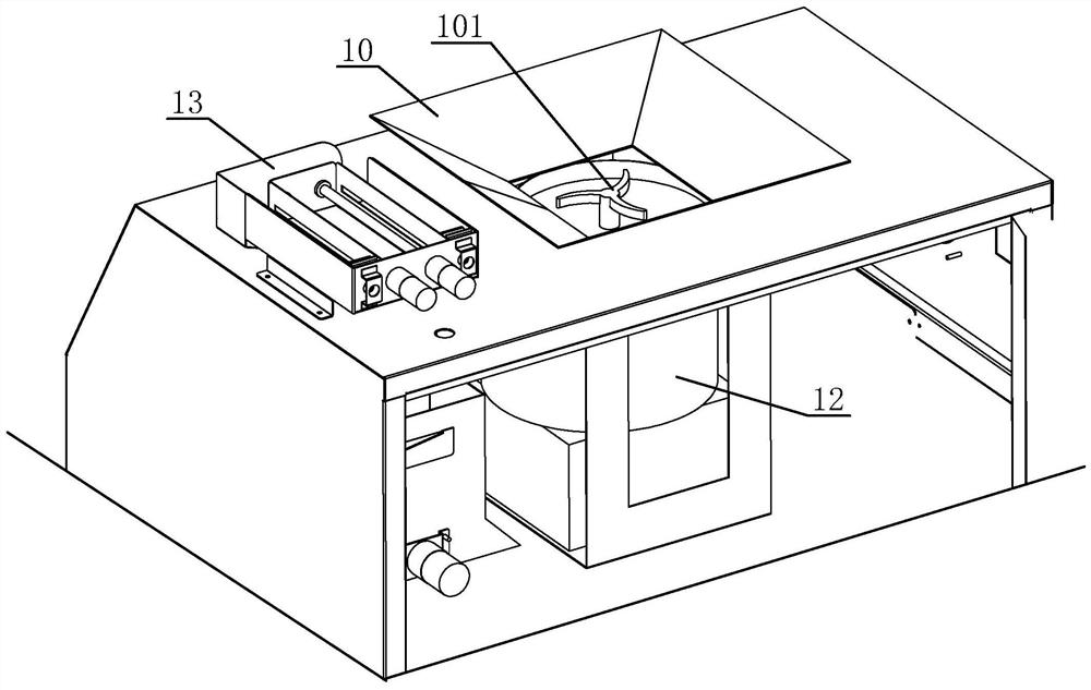 Automatic tea leaf subpackaging and packaging machine