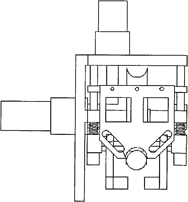 Inspection robot wheel-claw compound mechanism