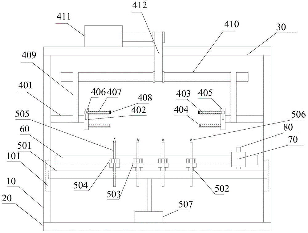 Multi-angle drilling device for vehicle pipe fitting