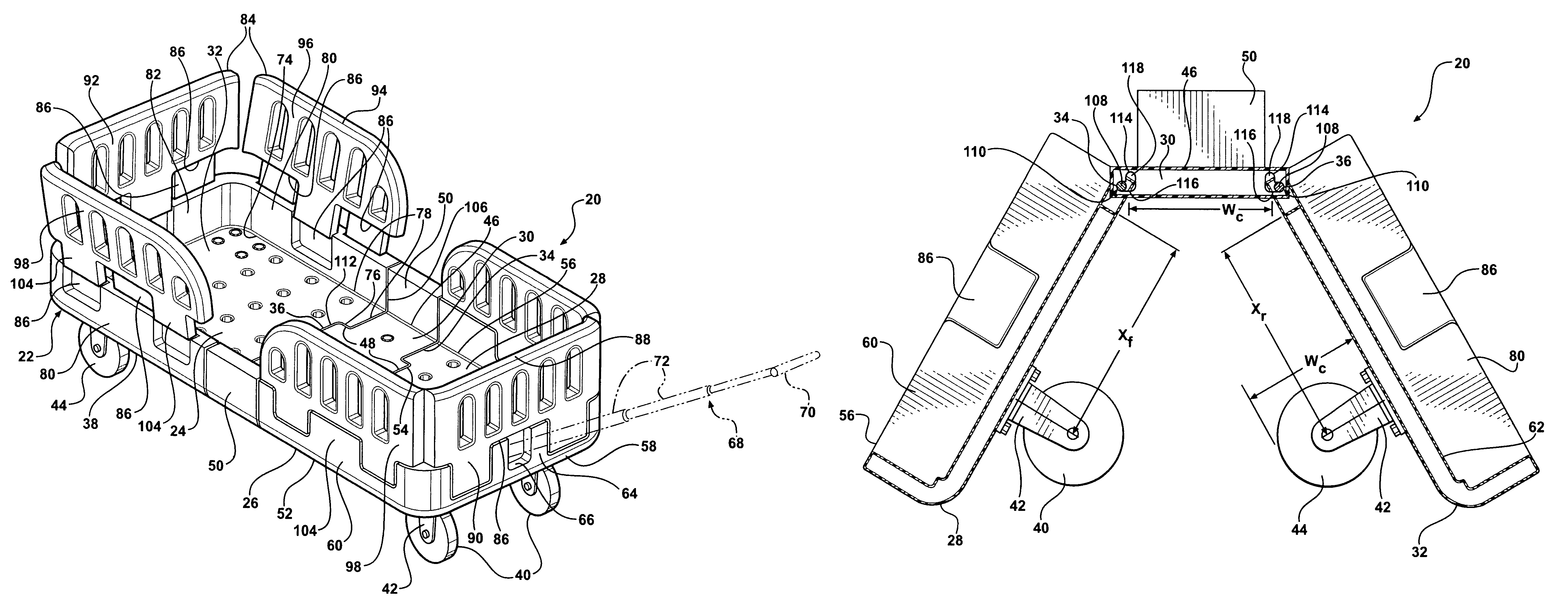 Foldable wagon