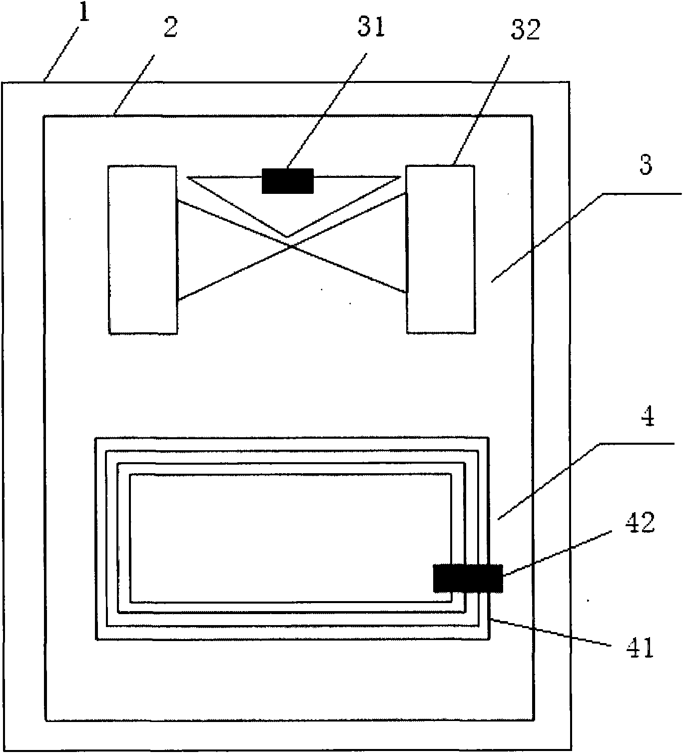 Safe double-frequency all-purpose card