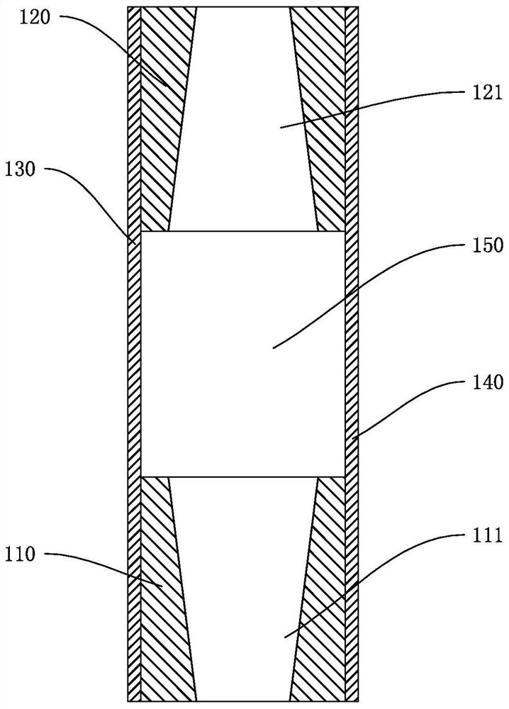 Steel strand releasing auxiliary tool and prestressed steel strand releasing method