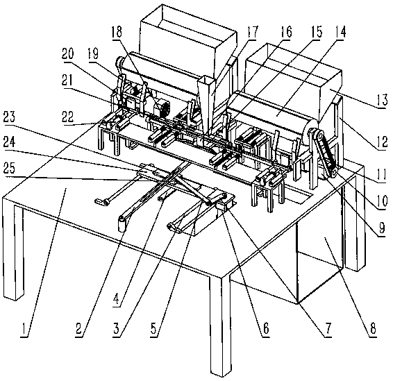 Meat product skewering robot