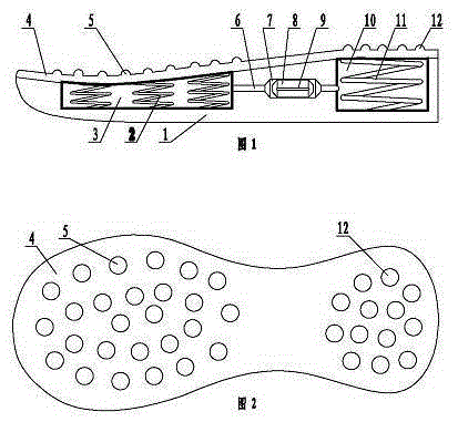 A kind of health cushioning sole