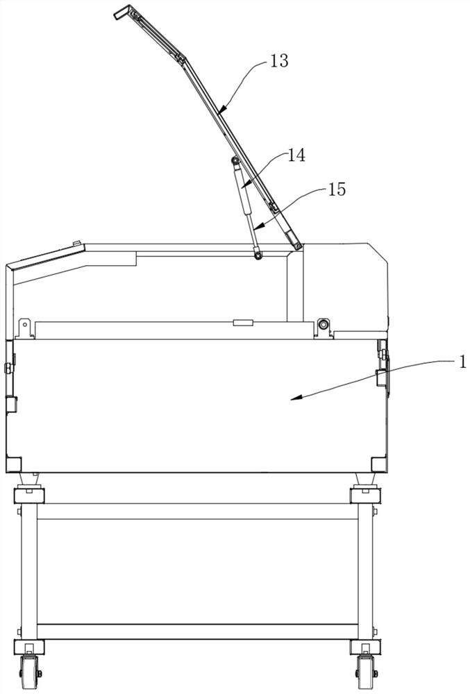 Glass laser engraving device