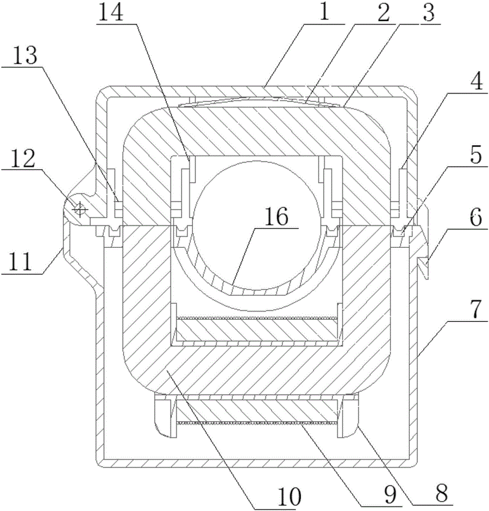 Waterproof open current transformer and sealing method