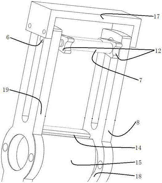 Torque buffering device capable of being elastically compressed by multiple circles for mechanical transmission