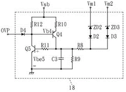 Overvoltage protection circuit, power module and overvoltage protection method