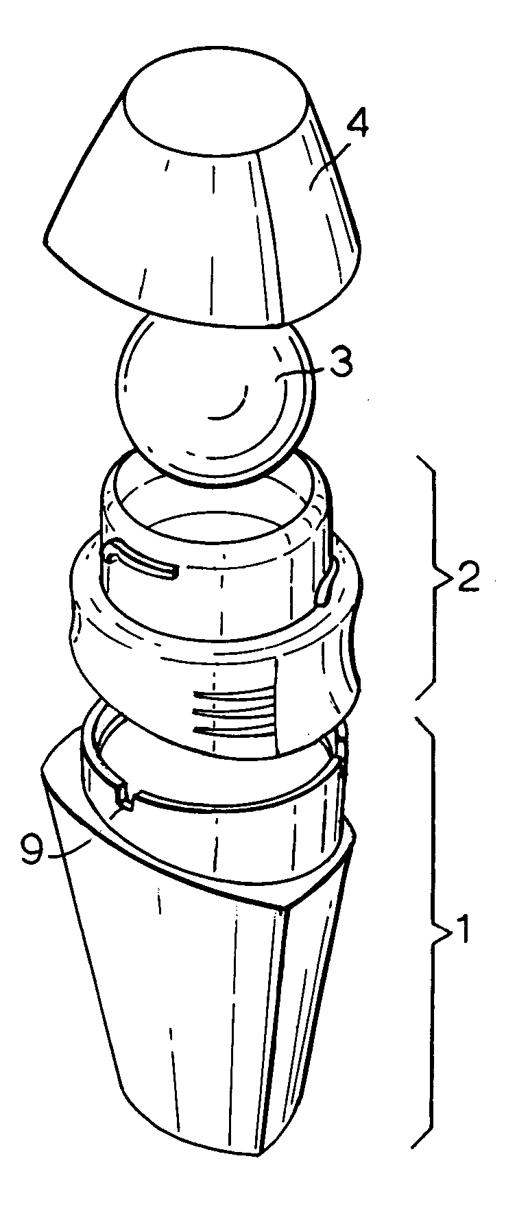 Fluid cosmetic dispenser