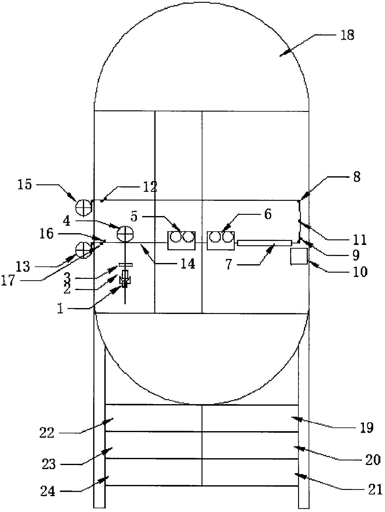 Graphene PVD coated coiled material production device and production process