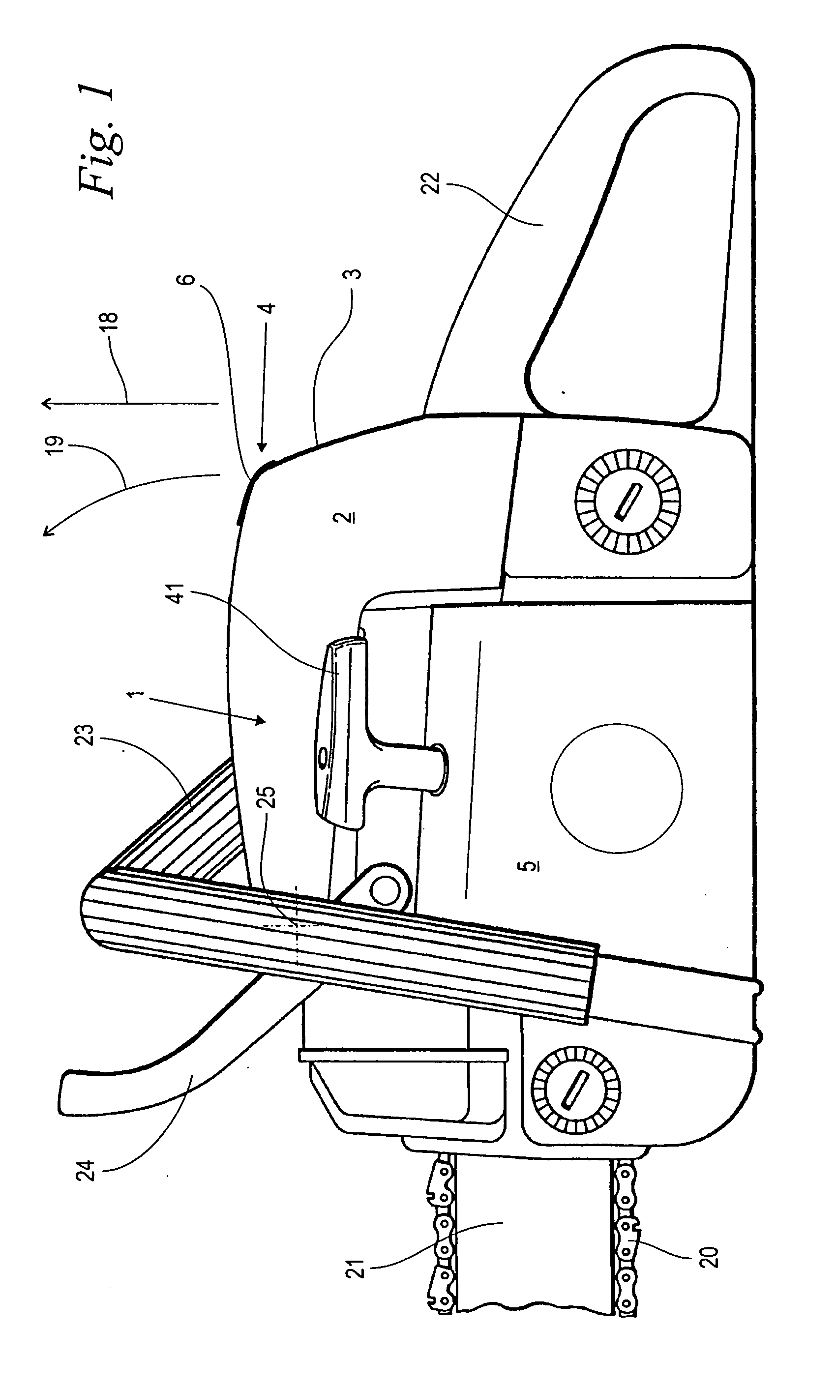 Portable handheld work apparatus