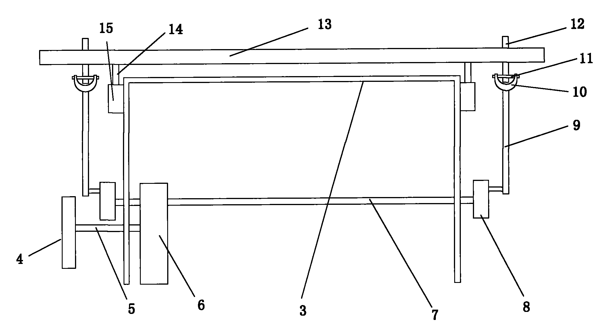 Device for manufacturing porous release film