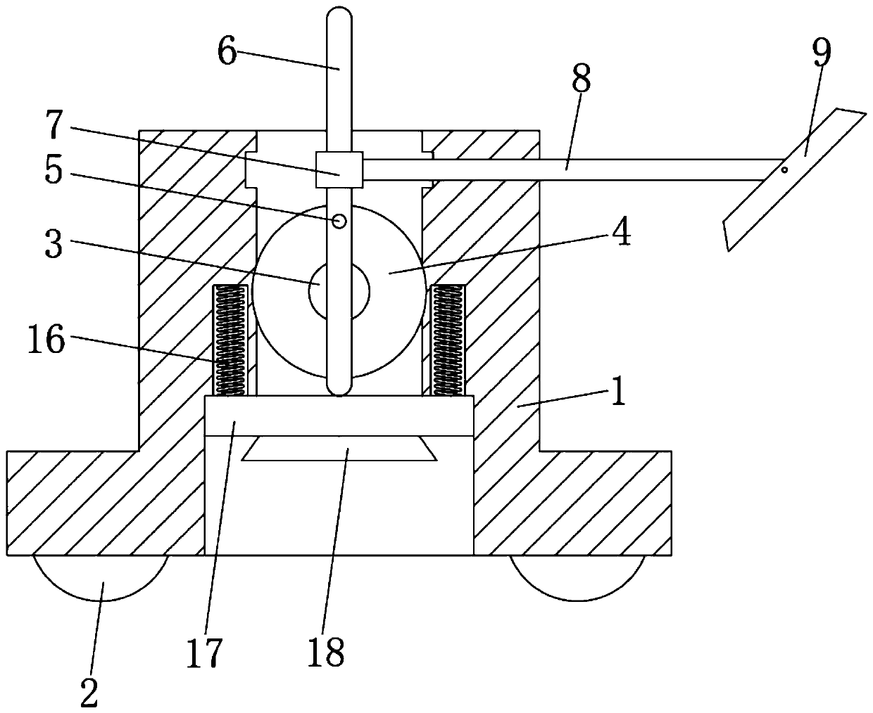 Road and slope synchronous compaction device and using method thereof