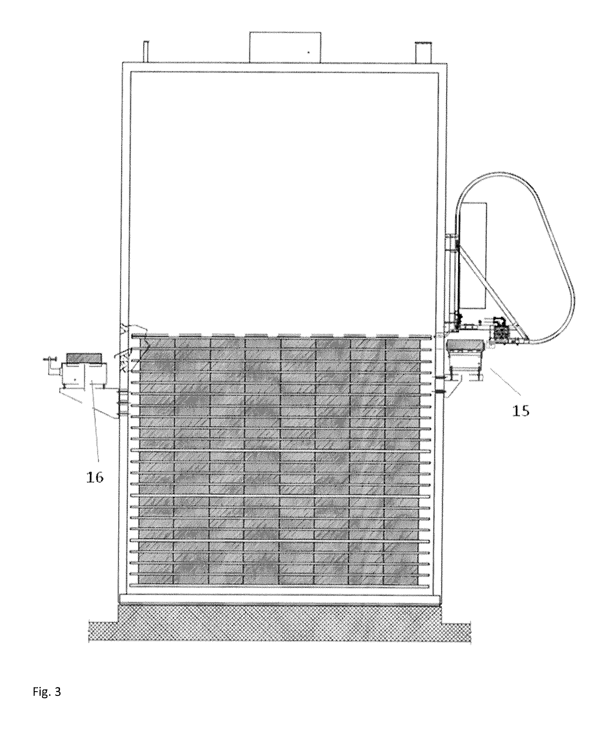 Automatic, periodic plate-freezing