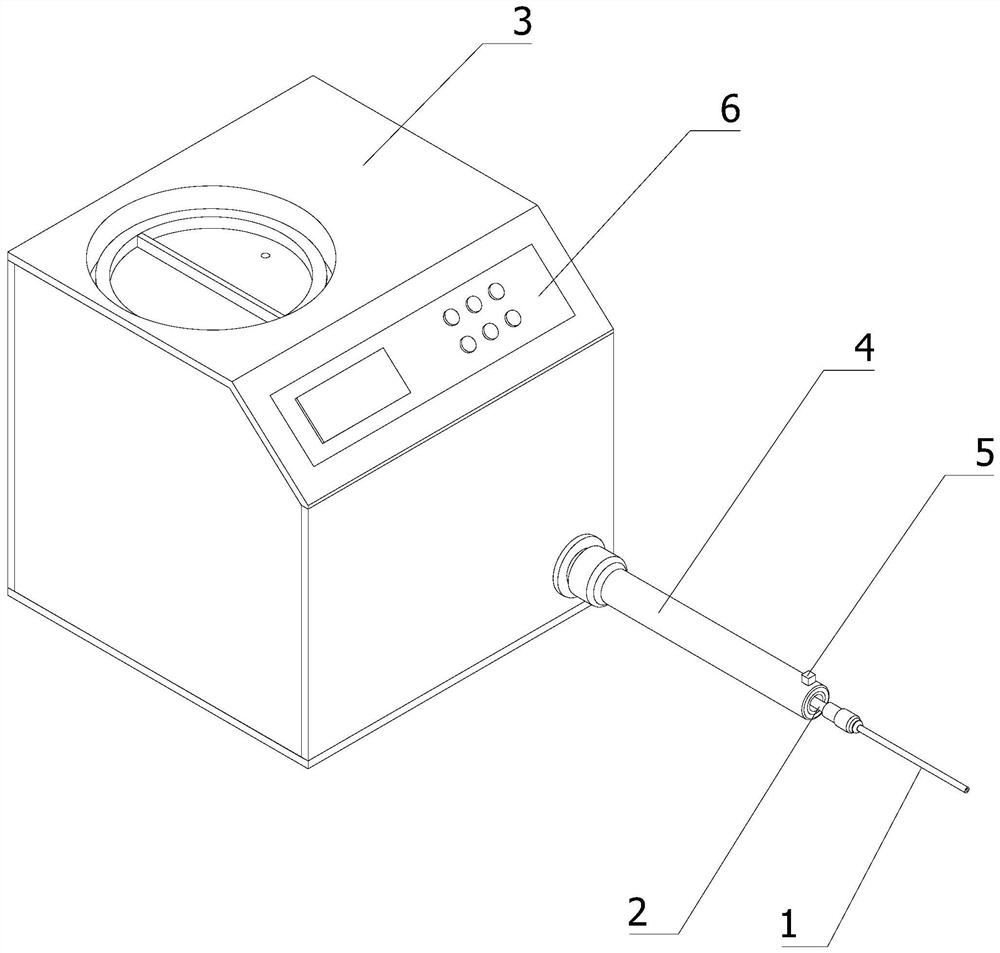 Nutrient solution conveying device for esophageal cancer