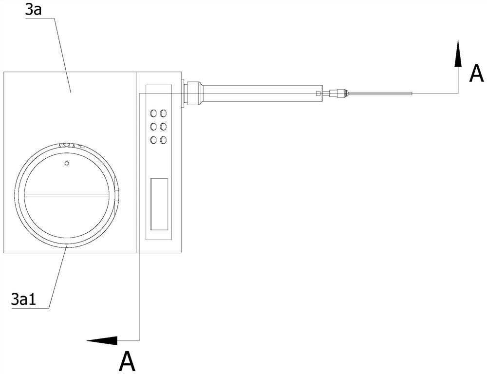 Nutrient solution conveying device for esophageal cancer