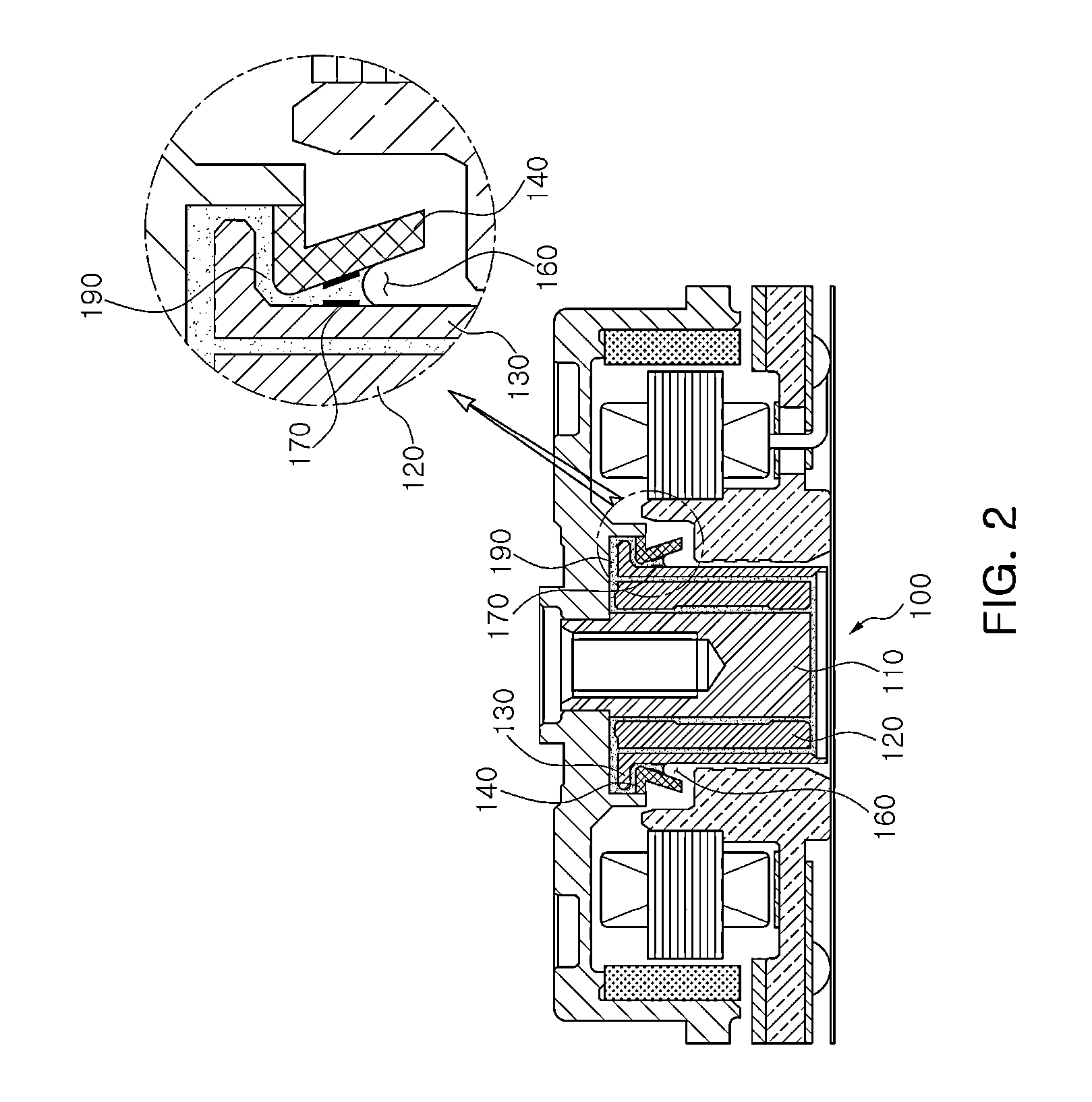 Hydrodynamic bearing assembly and method of manufacturing the same