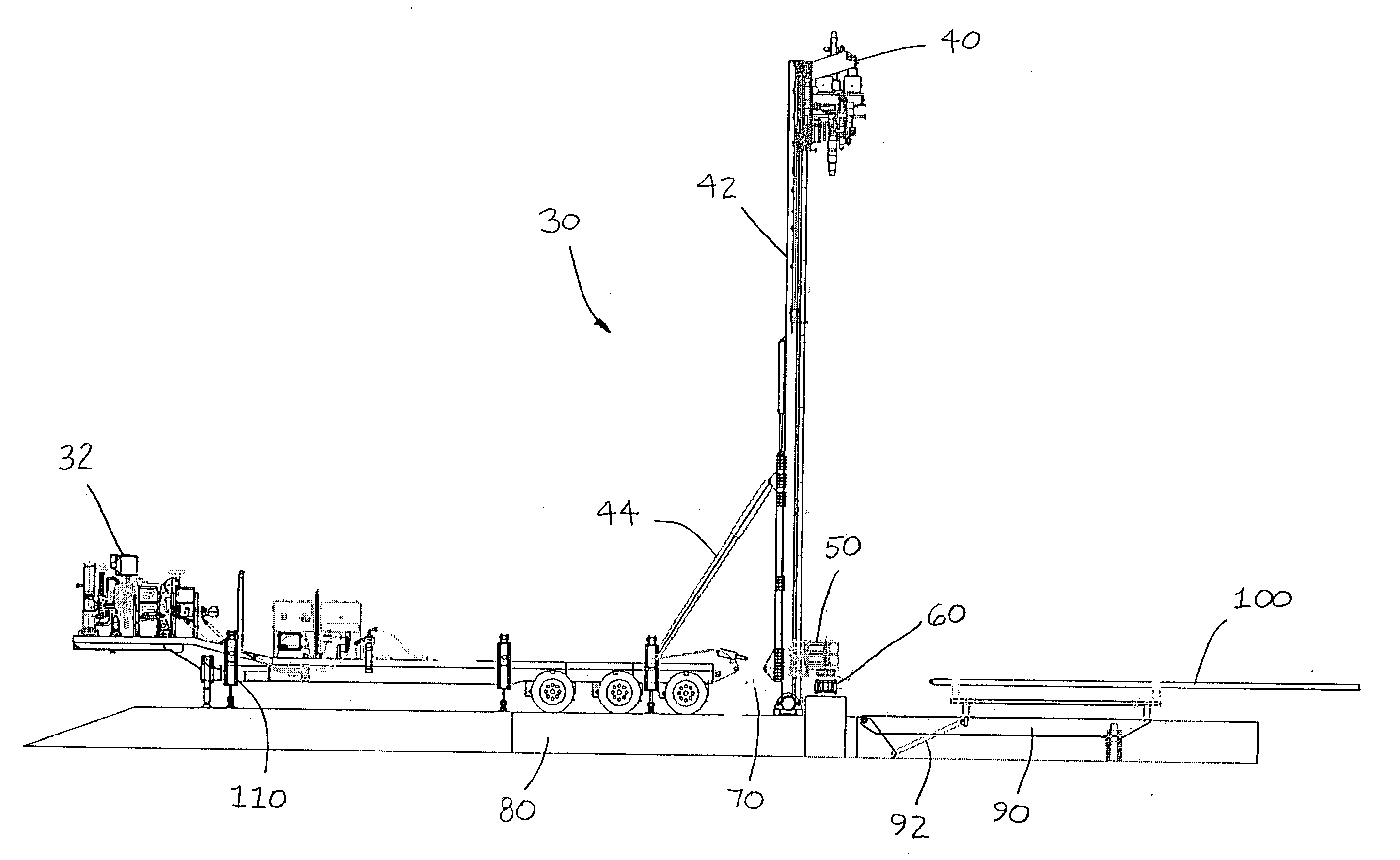 Apparatus and method for modified horizontal directional drilling assembly