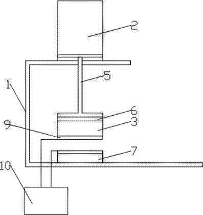 Ohm contact imitation resistor test apparatus and test method