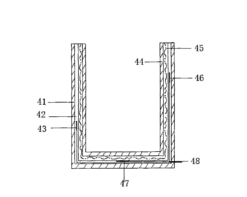 Vapor pressure testing device for easy-sublimation solid energetic materials