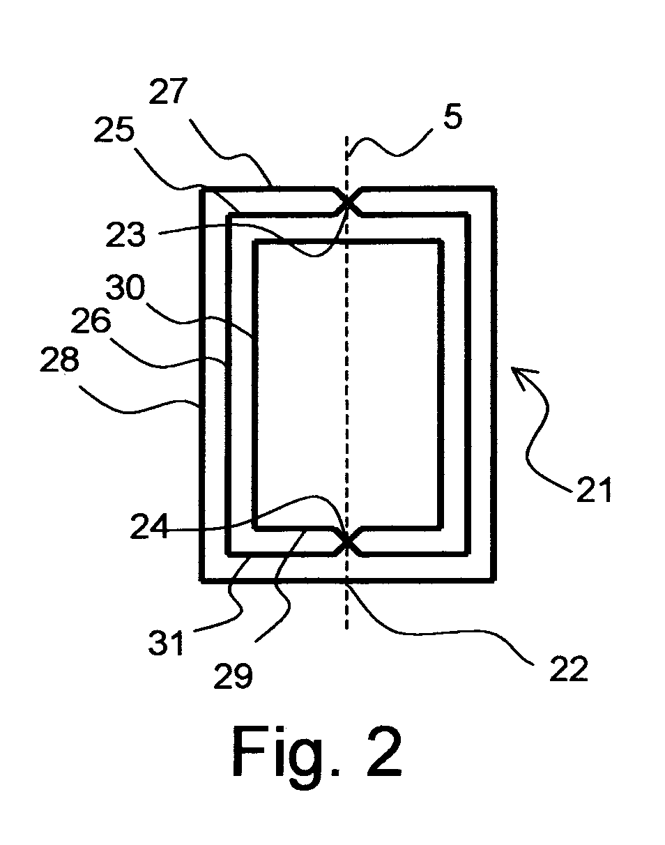 Electrically symmetric NMR coils with a plurality of windings connected in series