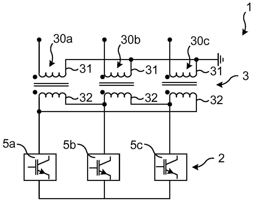 STATCOM arrangement without phase reactors