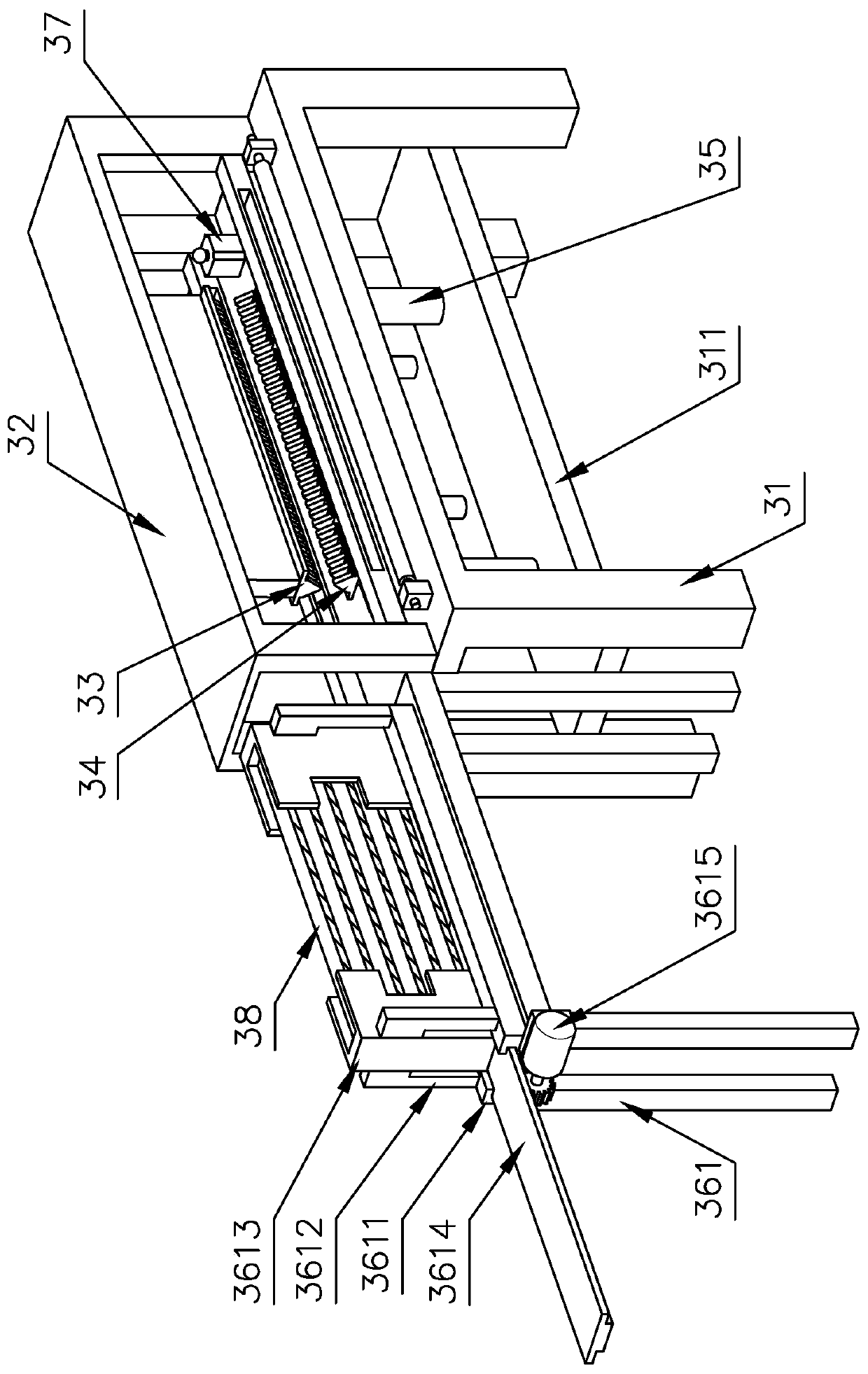 Pre-roller-coating aluminum coil four-color printing forming device and roller coating process thereof