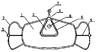 Medical elastic gauze mask