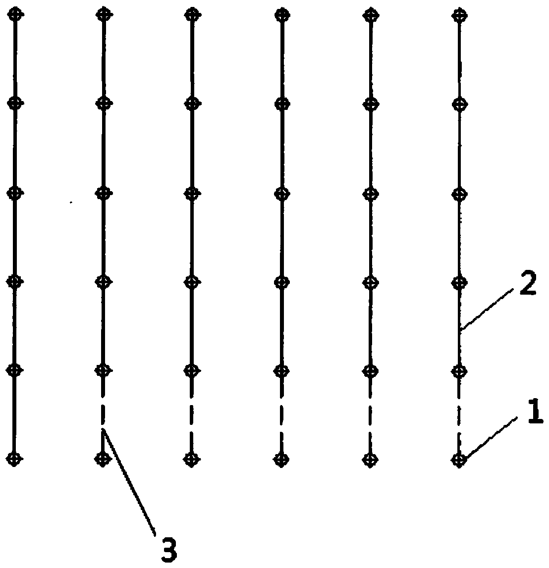 Matrix type flow control system