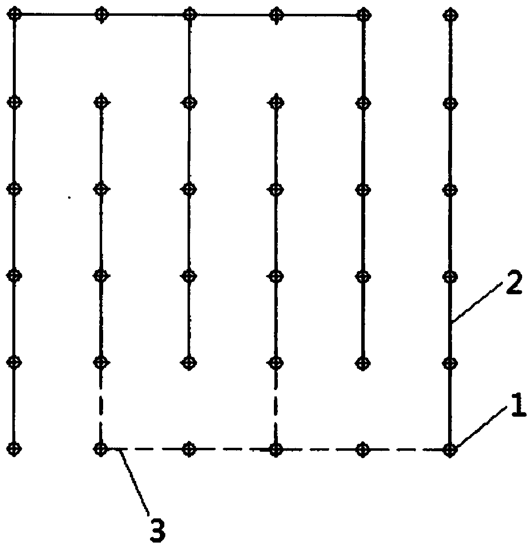 Matrix type flow control system