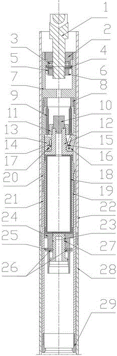 External-cold-source natural-gas-hydrate hole-bottom freezing rope sampler