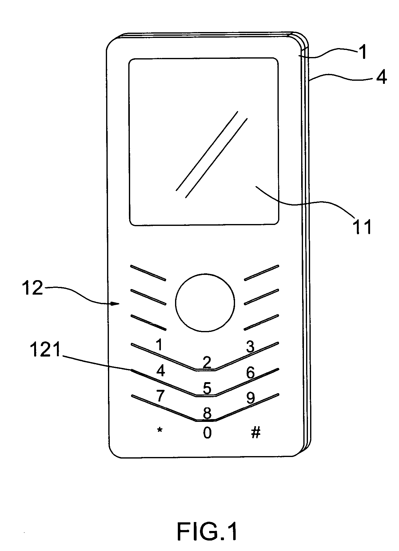 Faceplate having keys for mobile phone